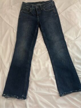 Silver Jeans CO. Women's Dark Blue Bootcut Jeans